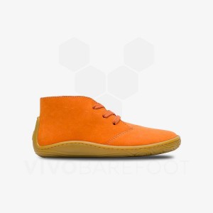 Chaussure Vivobarefoot Gobi Addis Juniors Enfant Orange | FR008EI
